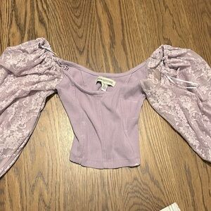 URBAN OUTFITTERS gorgeous princessy corset lace top